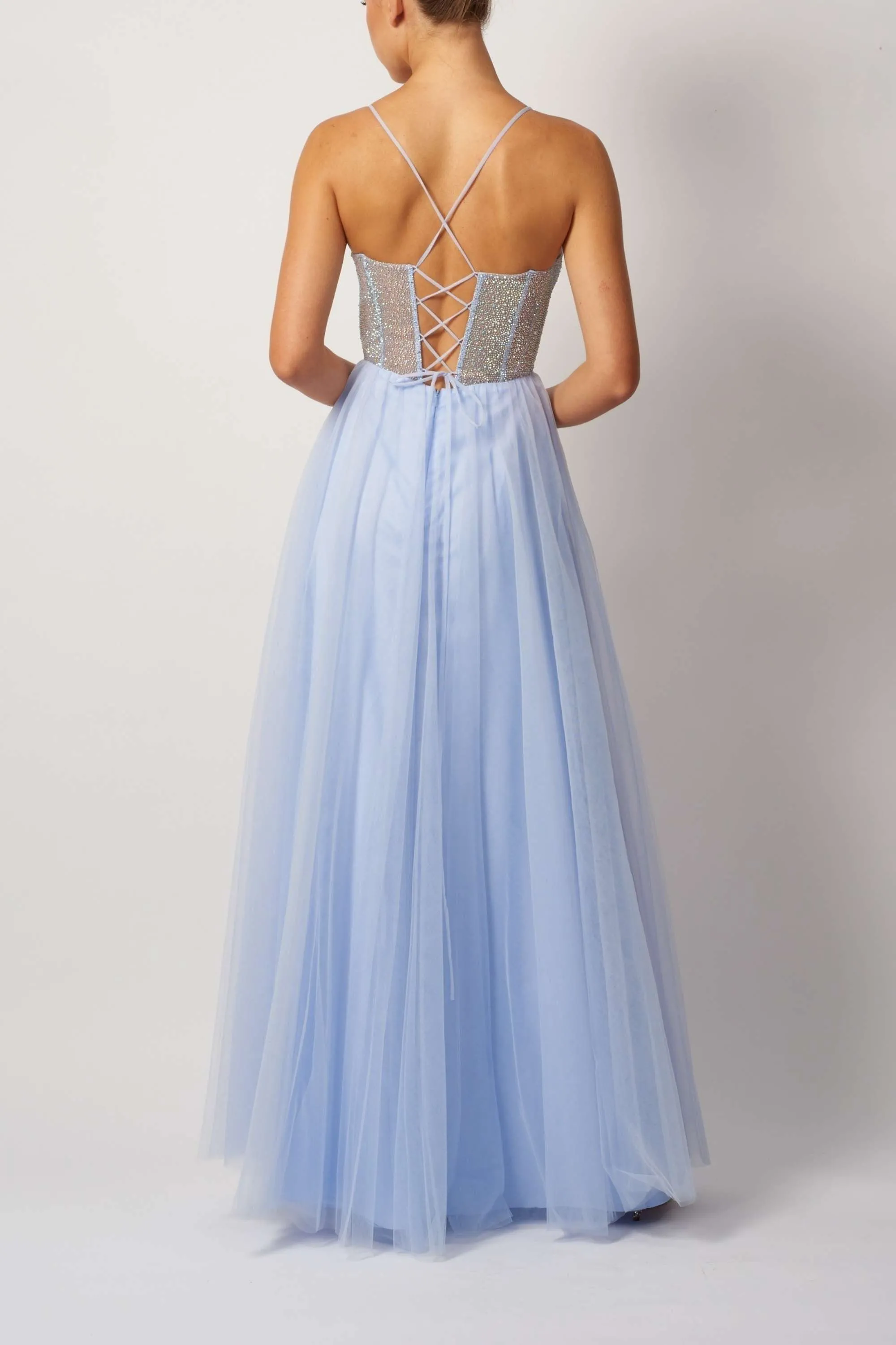 Elegant Sky Blue Beaded Prom Gown - Blue Prom Dress MC295510 sold by Cargo product image thumbnail 2