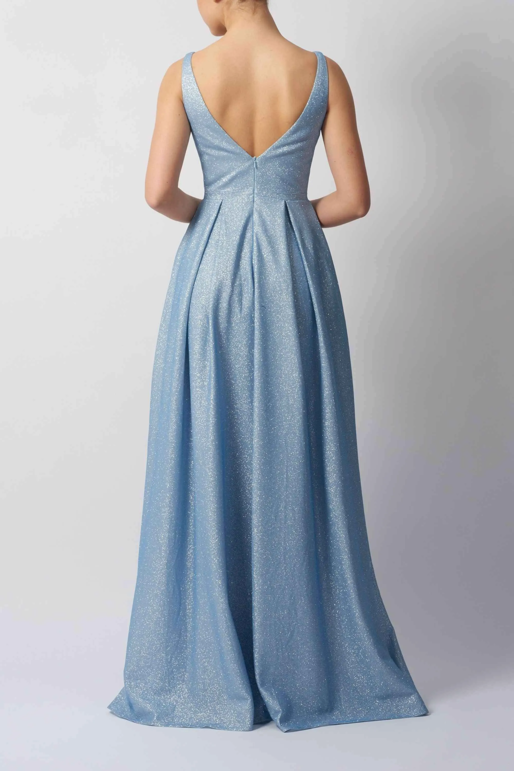 Mascara London MC113441 Sparkle Evening Anthracite Gown sold by Cargo product image thumbnail 2