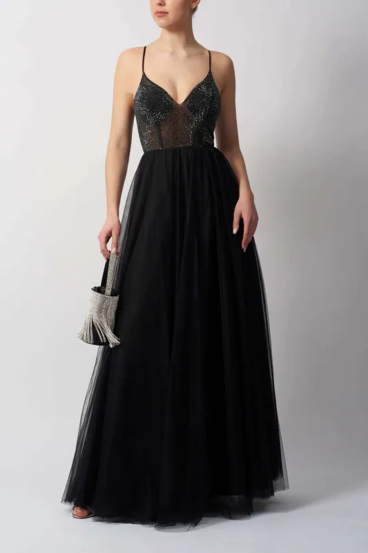 Mascara MC295110 Black Prom Ball Gown sold by Cargo