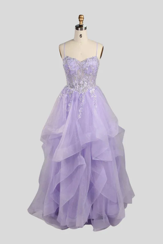 Jessica Stuart Hailey Lilac Ball Gown 33231 sold by Cargo