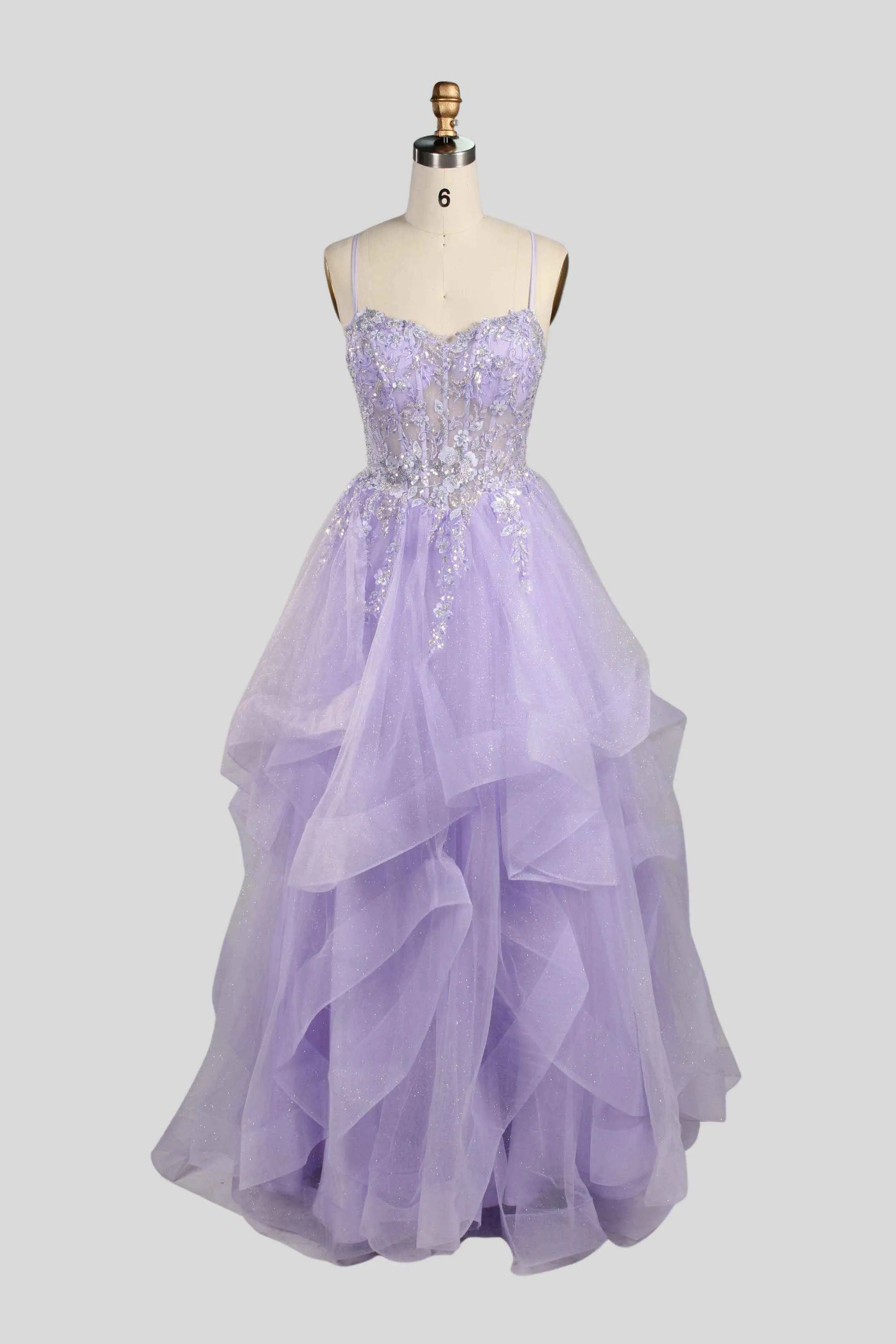 Jessica Stuart Hailey Lilac Ball Gown 33231 sold by Cargo