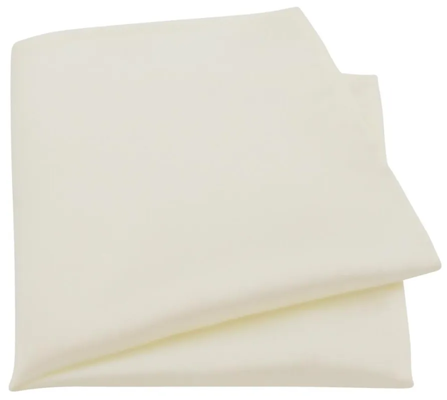 Snowdrop Ivory Pocket Square sold by Cargo