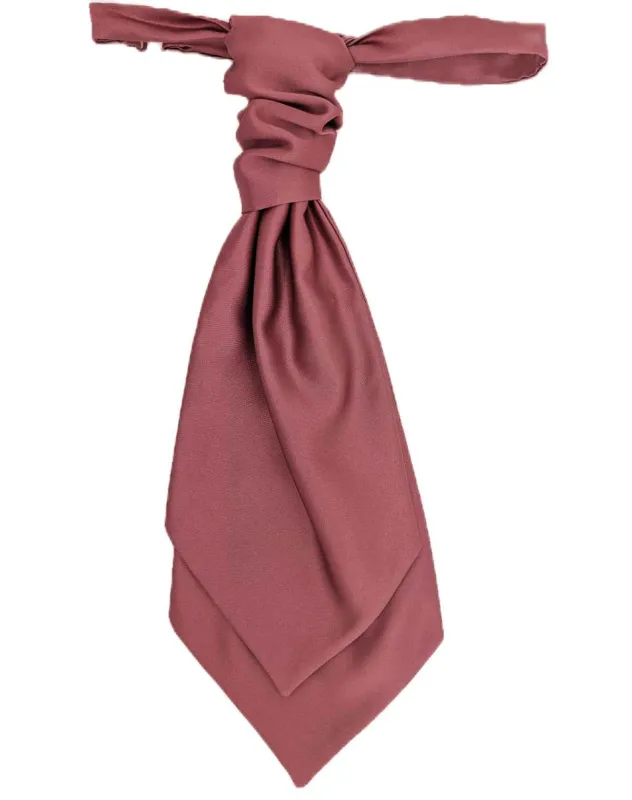 Rosewood Wedding Cravat sold by Cargo