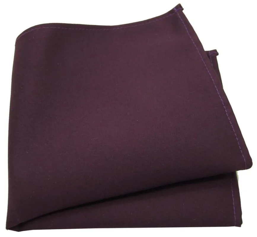 Plum Pocket Square sold by Cargo