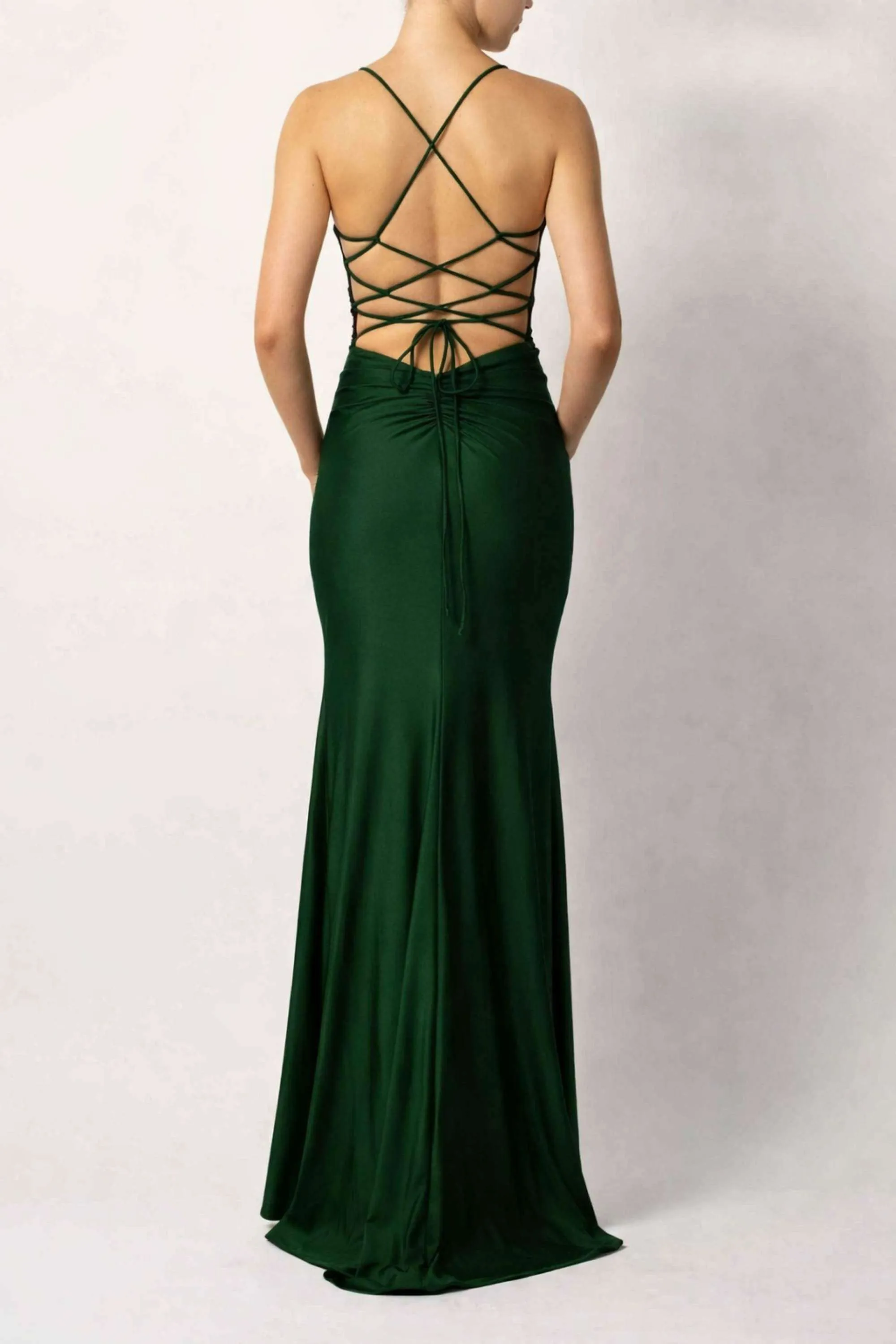 Mascara MC295114 Forest Green Tie Backpleat Jersey sold by Cargo product image thumbnail 2