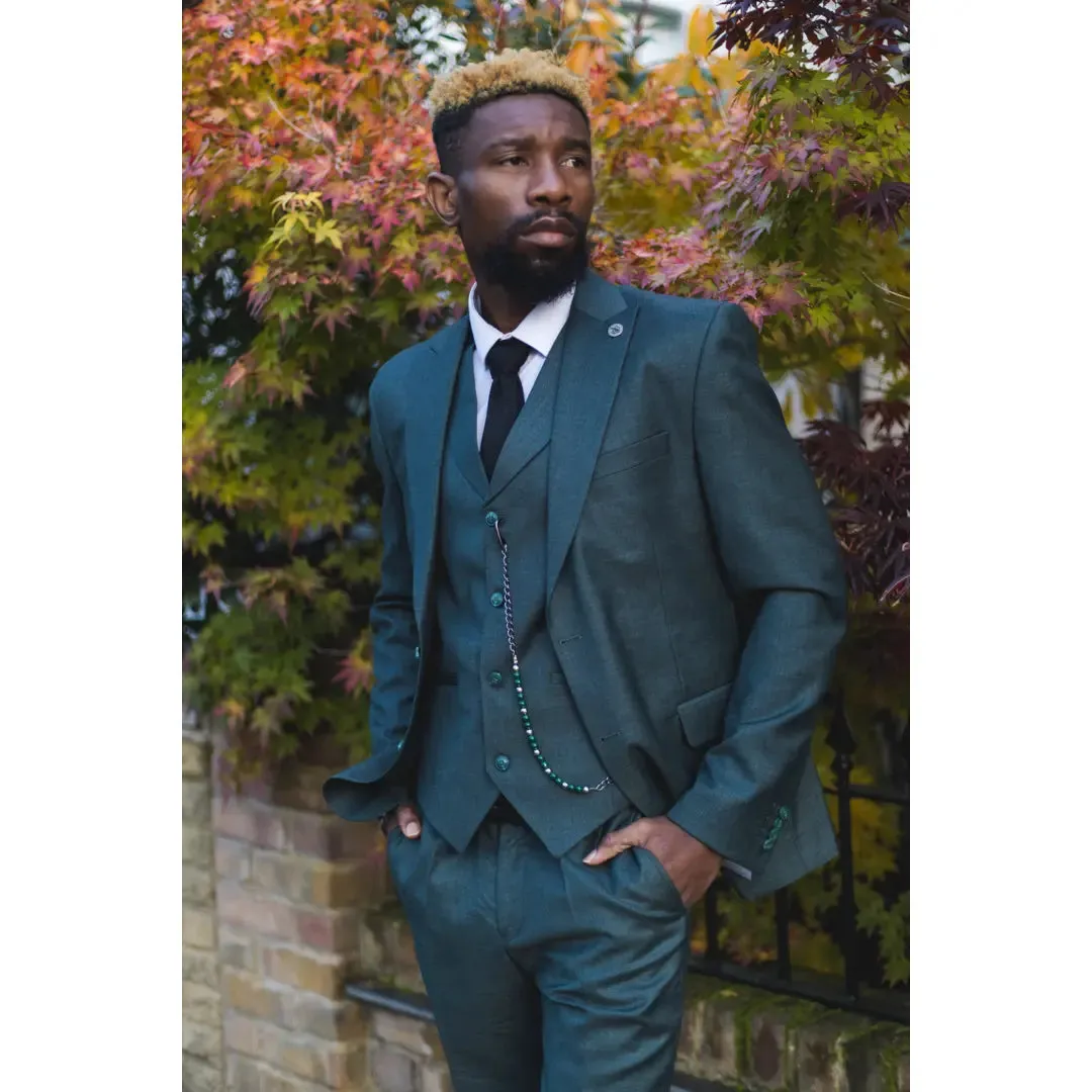 James - Men's 3 Piece Green Suit sold by Cargo product image thumbnail 2