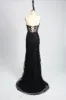 Lola Black Sweetheart Lace Corset Evening Dress sold by Cargo