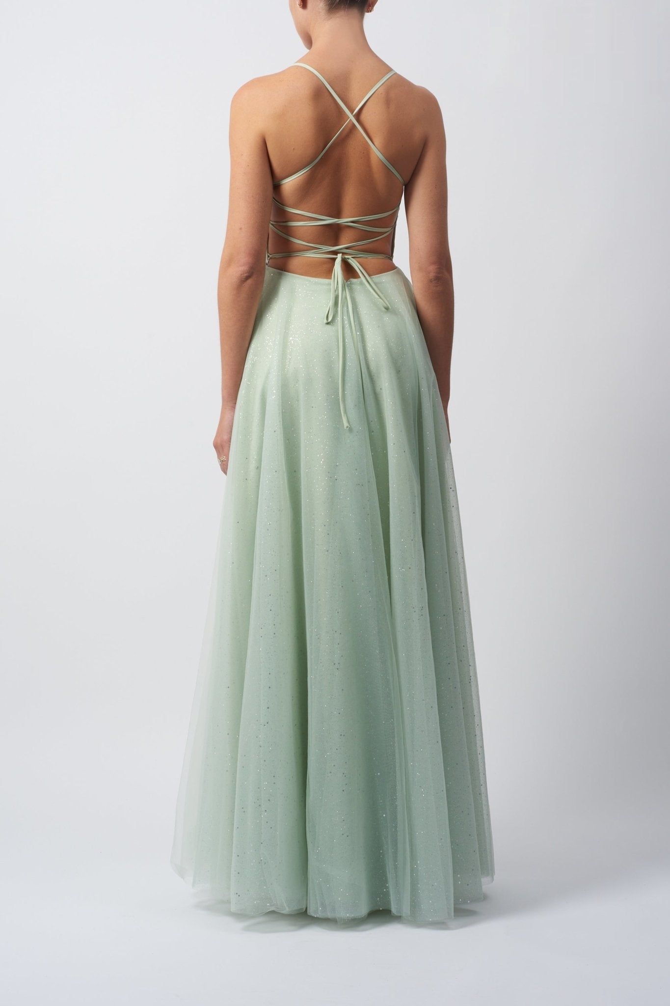MINT Tie Back Pleated Tulle Dress MC122045 sold by Cargo product image thumbnail 2