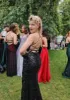 Black MC1825012 Sequins Low Back Strap sold by Cargo
