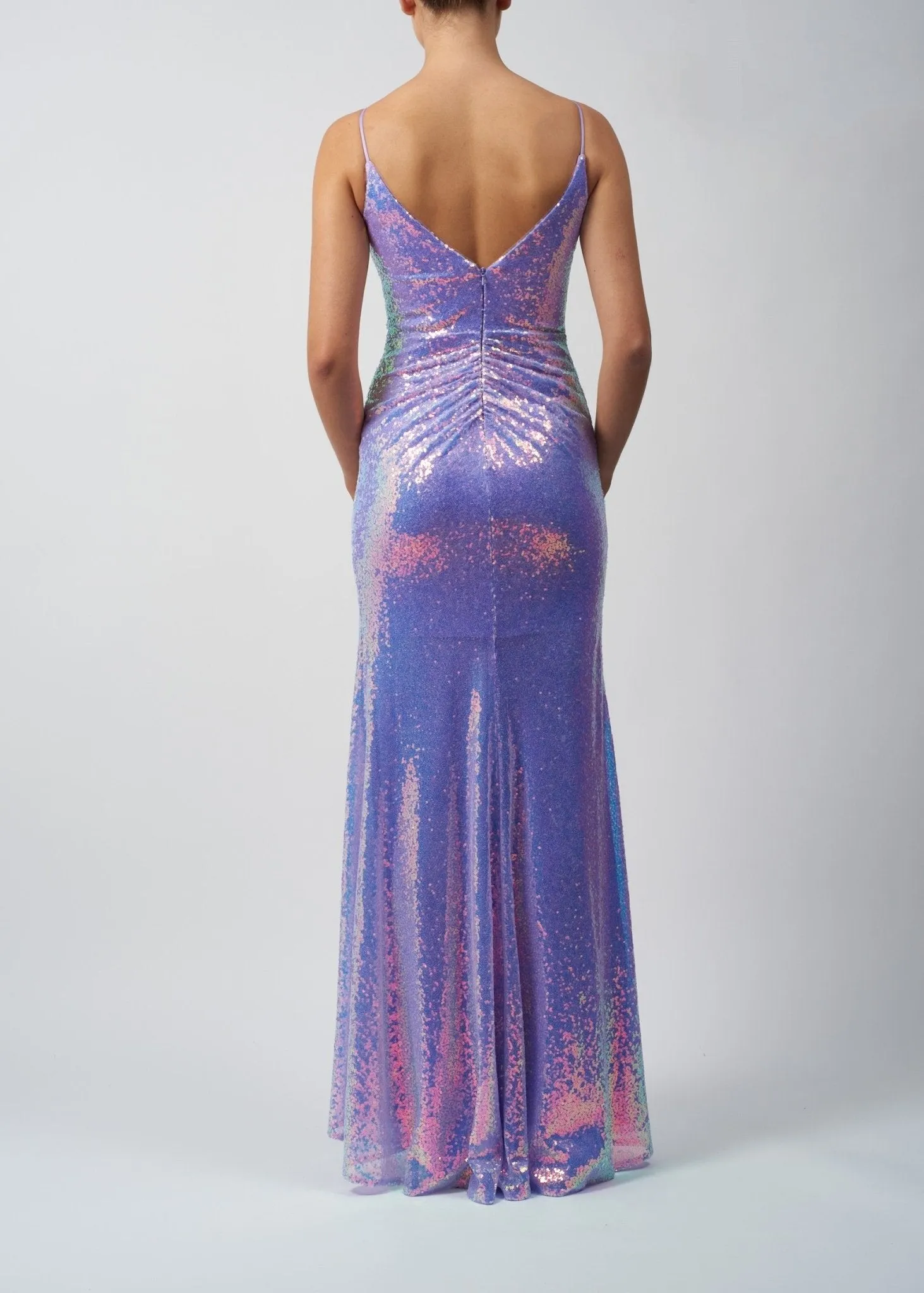 Ice Blue Mascara MC111323 Sequin Corset Prom Dress sold by Cargo product image thumbnail 2