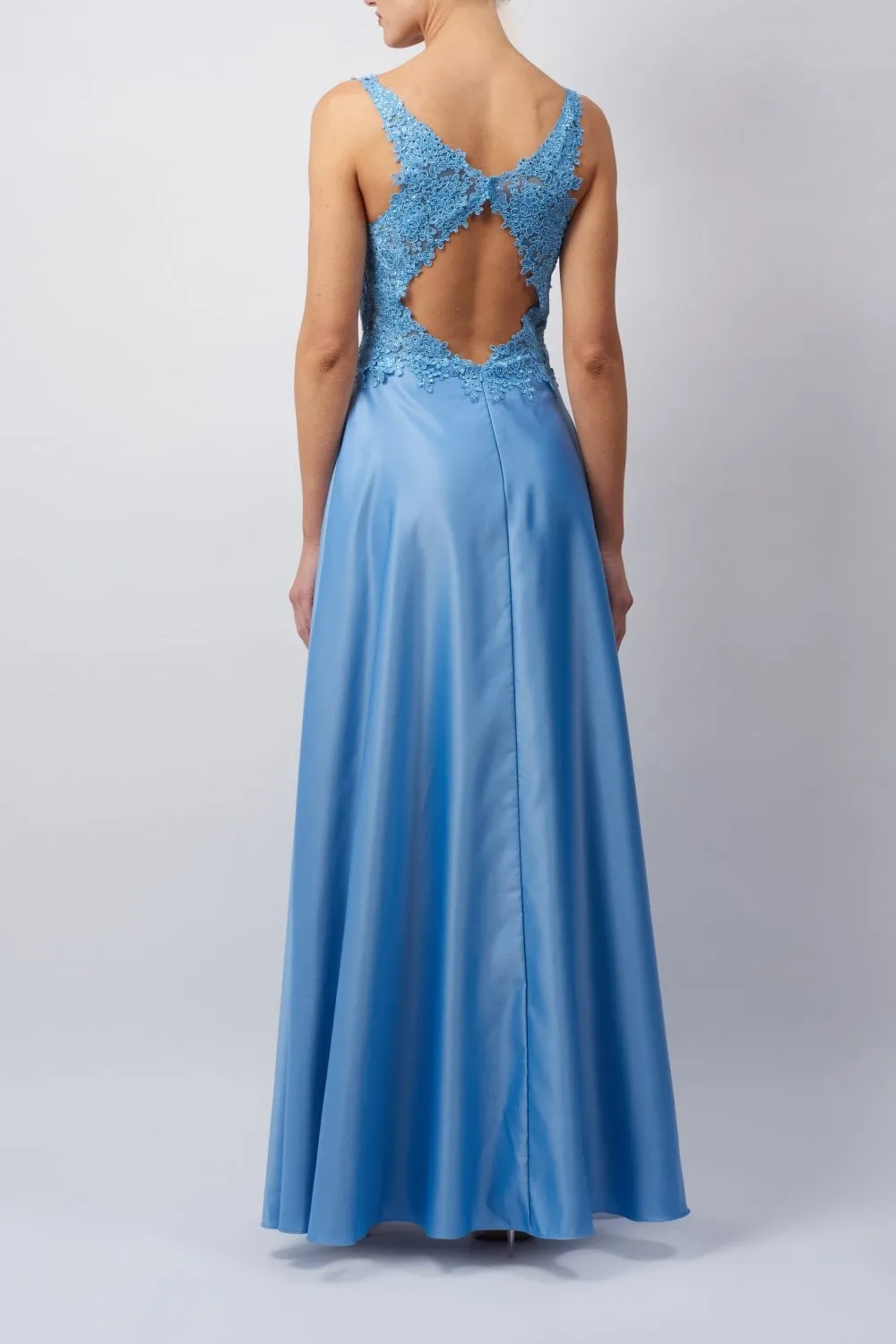 Petrol Lace formal dress Mascara London MC120118 sold by Cargo product image thumbnail 2