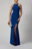 Royal Blue Cut Out Back Maxi Dress MC112933 sold by Cargo