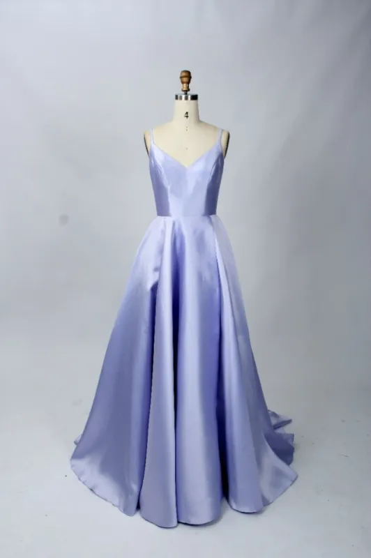 Lilac SA005 taffeta full skirted pocket dress sold by Cargo