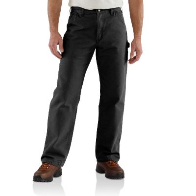 Loose Fit Washed Duck Flannel-Lined Utility Work Pant sold by Carhartt