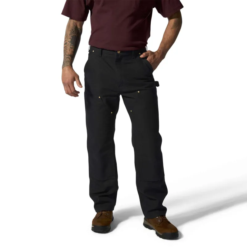 Iconic B01 Firm Duck Double-Front Dungaree made by Carhartt