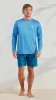 Tiki Faced Long Sleeve Sun Protection Shirt sold by Caribbean Joe