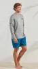 Island Sunset Long Sleeve Sun Protection Shirt sold by Caribbean Joe