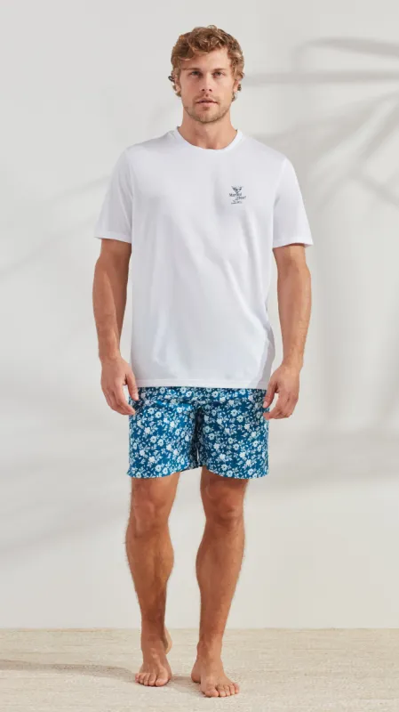 Martini Time Sun Protection Tee Shirt sold by Caribbean Joe