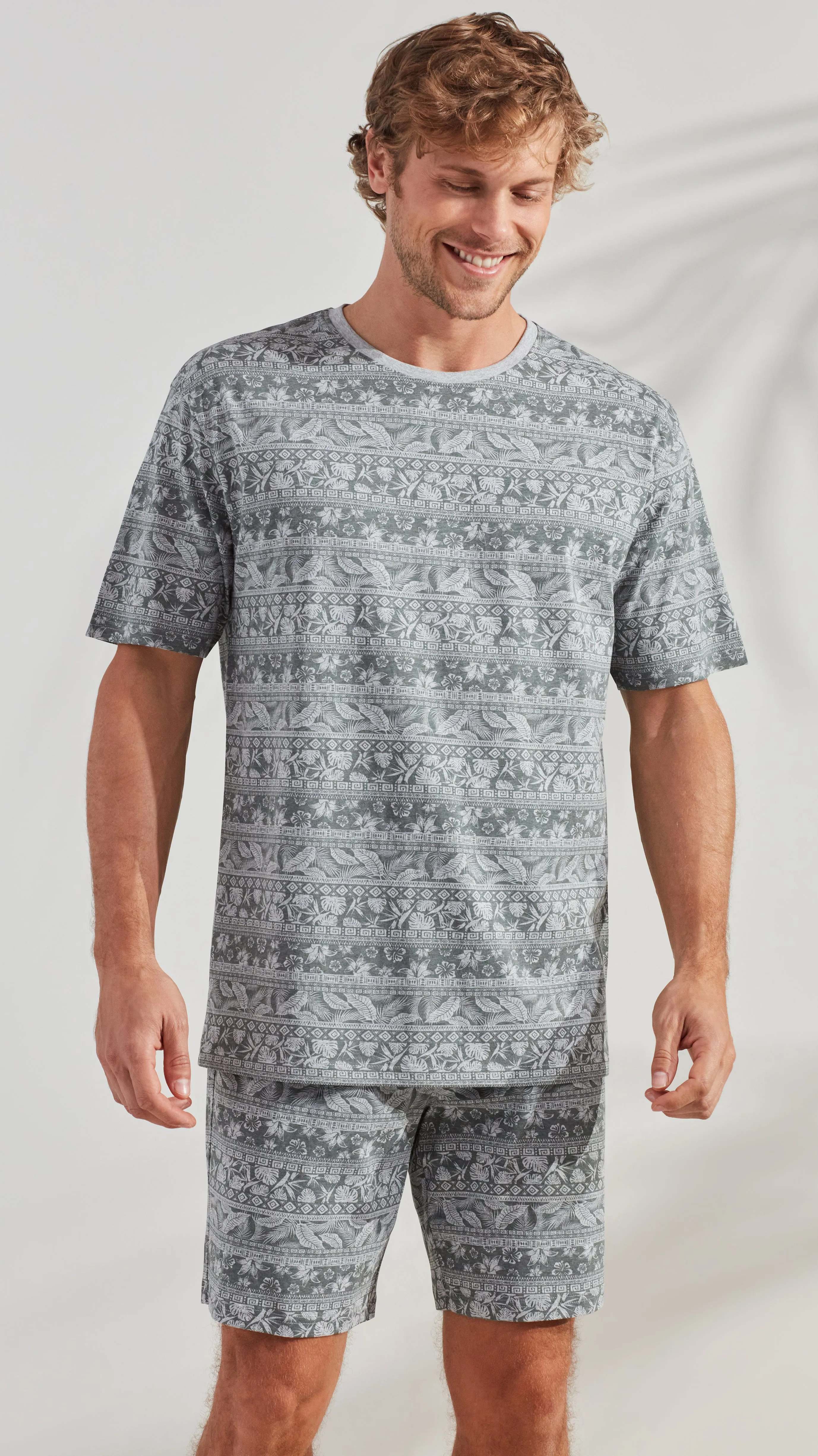 Aztec Printed Sleep Top sold by Caribbean Joe product image thumbnail 3