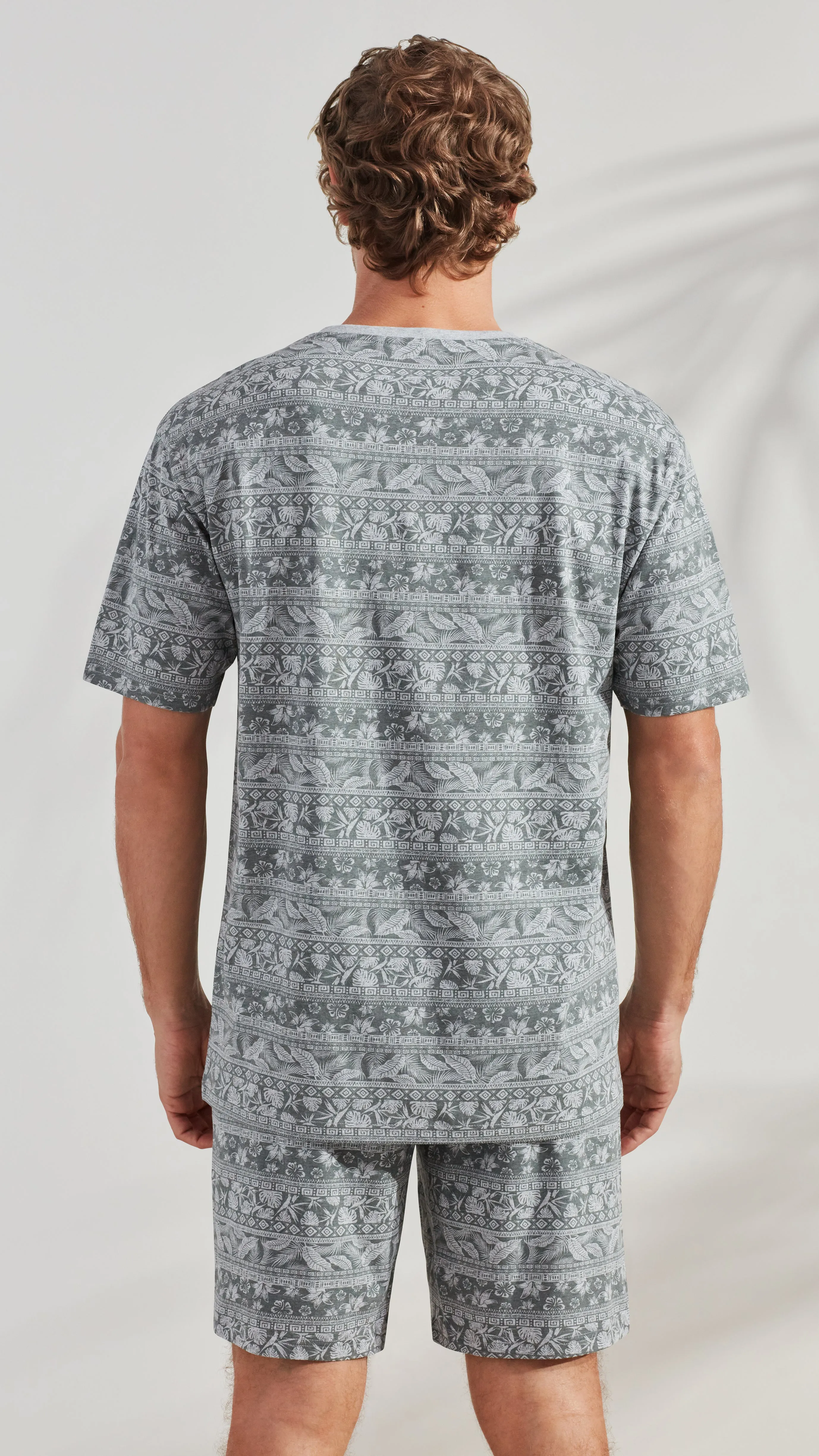 Aztec Printed Sleep Top sold by Caribbean Joe product image thumbnail 4