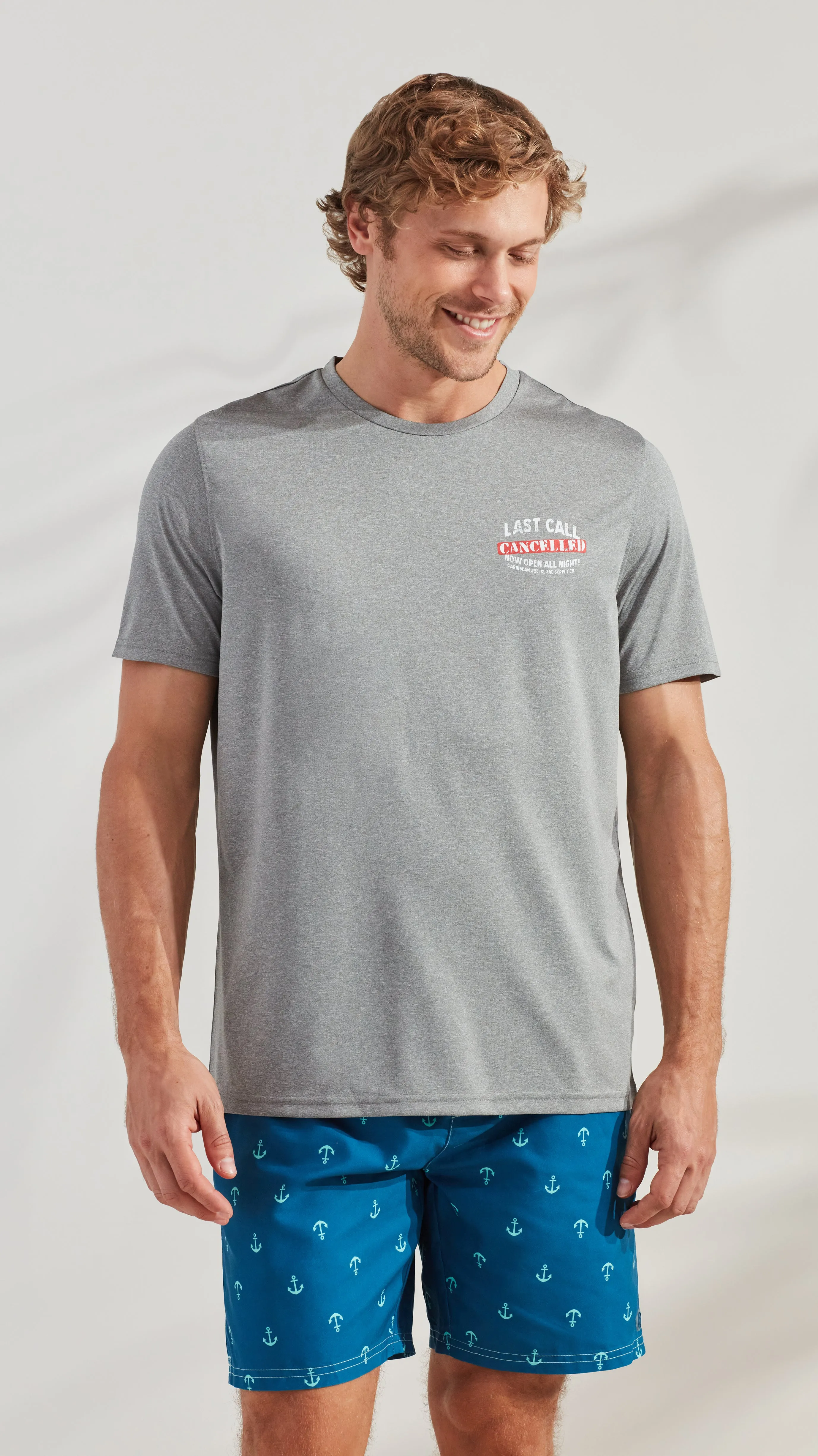 Last Call Cancelled Sun Protection Tee Shirt sold by Caribbean Joe product image thumbnail 3