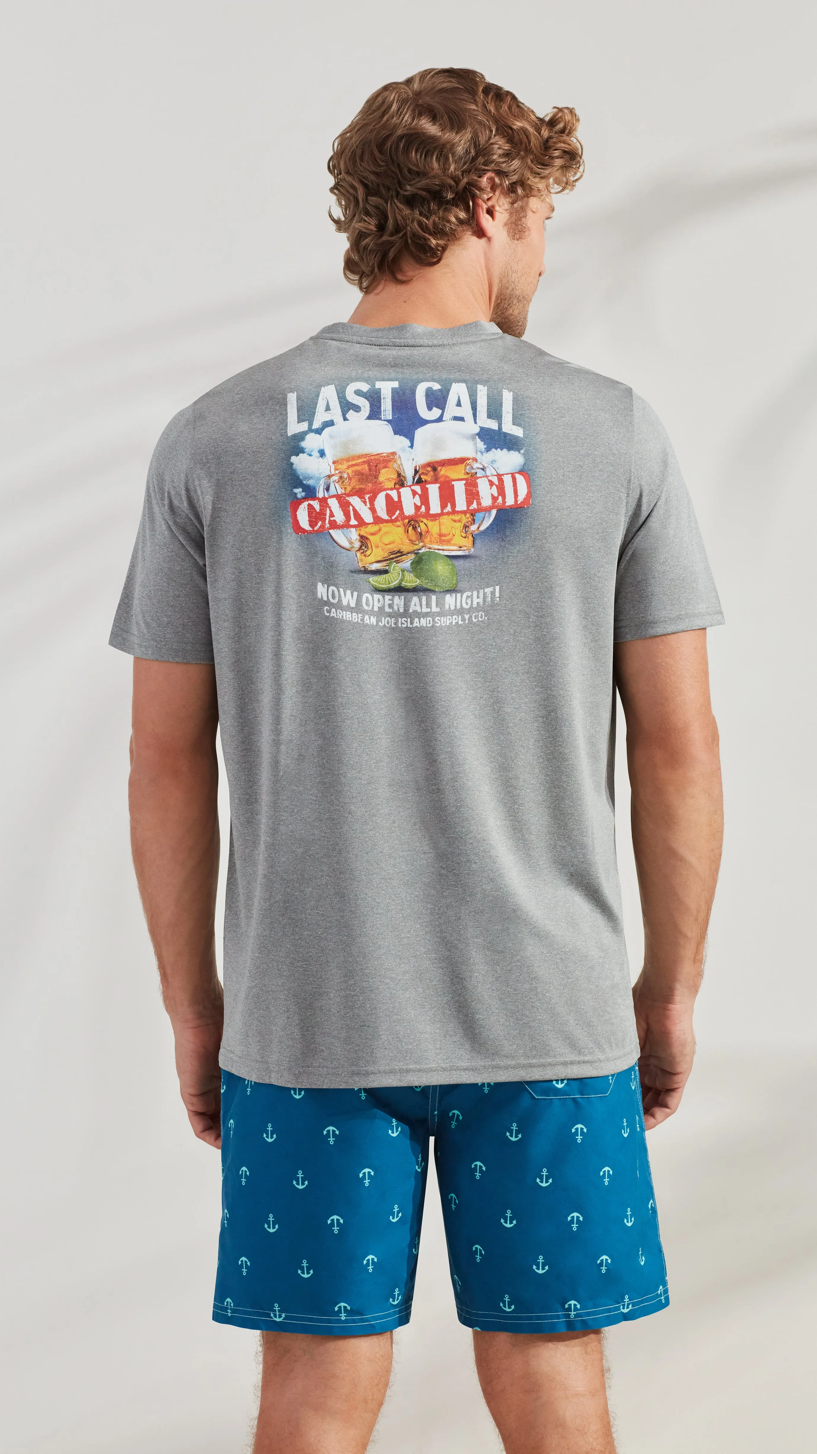 Last Call Cancelled Sun Protection Tee Shirt sold by Caribbean Joe product image thumbnail 4
