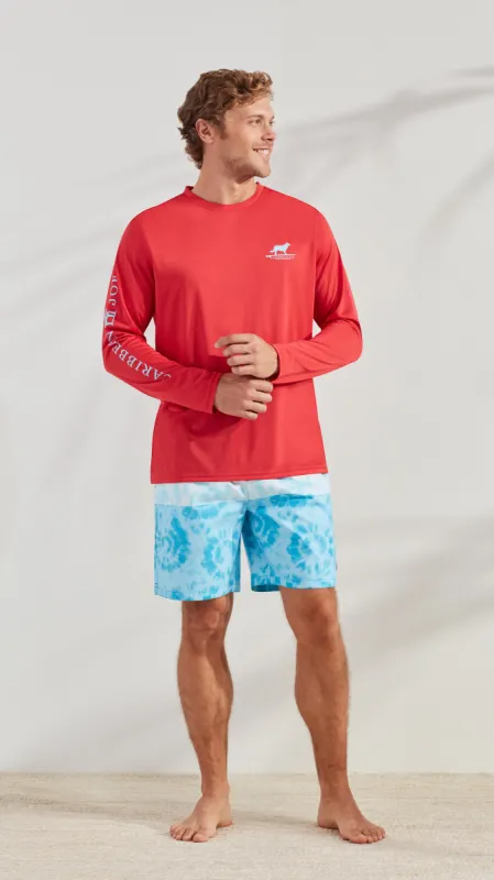 Surfin' Dog Long Sleeve Sun Protection Shirt sold by Caribbean Joe