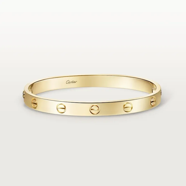 #LOVE# bracelet, classic model sold by Cartier