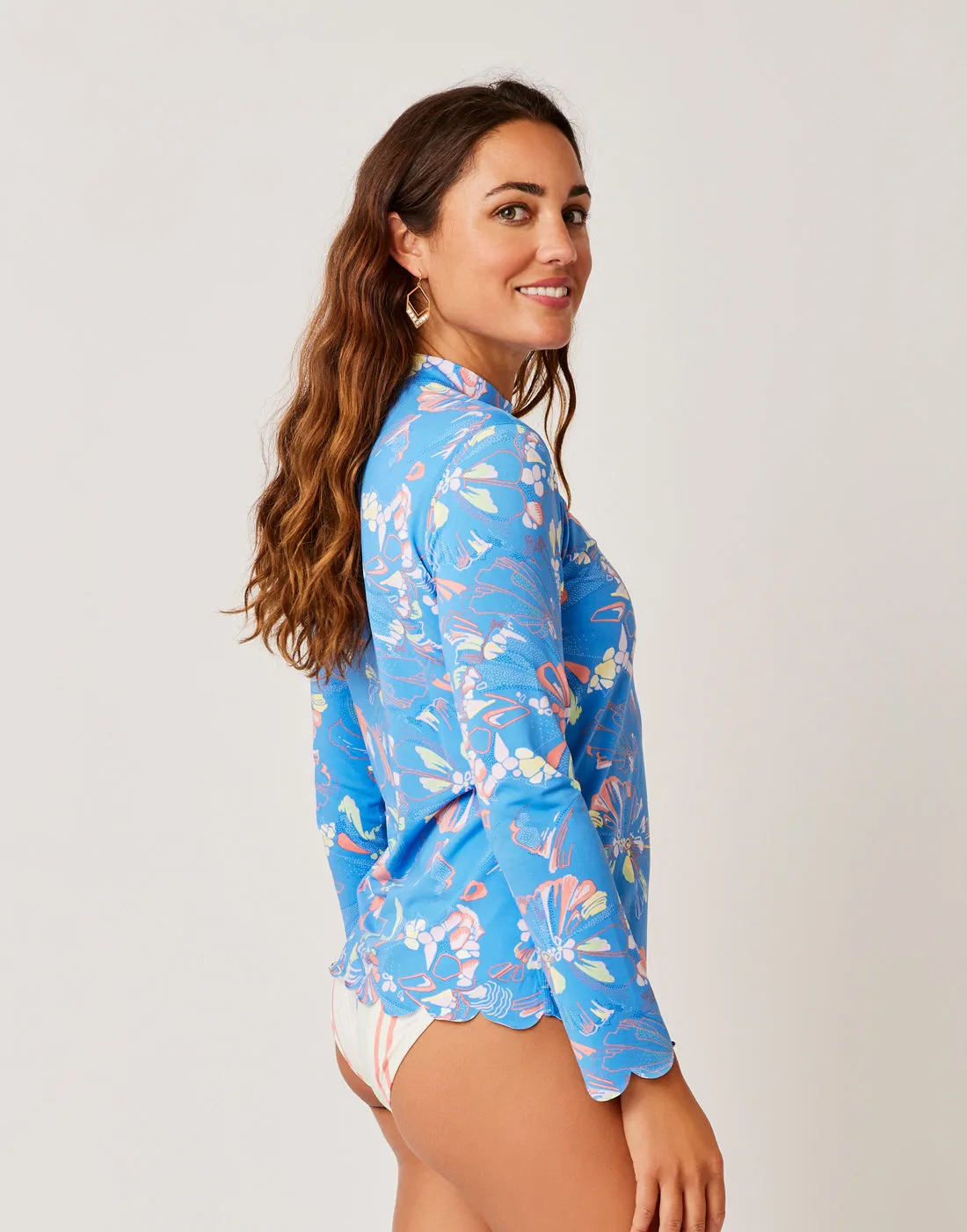 Clearwater Sunshirt: Larkspur - FINAL SALE sold by Carve Designs product image thumbnail 2
