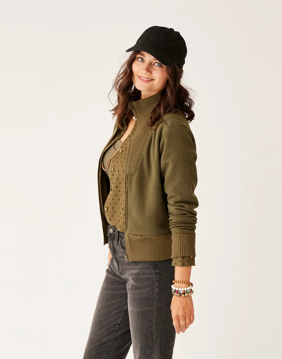 Briar Fleece Jacket: Fir sold by Carve Designs product image thumbnail 3