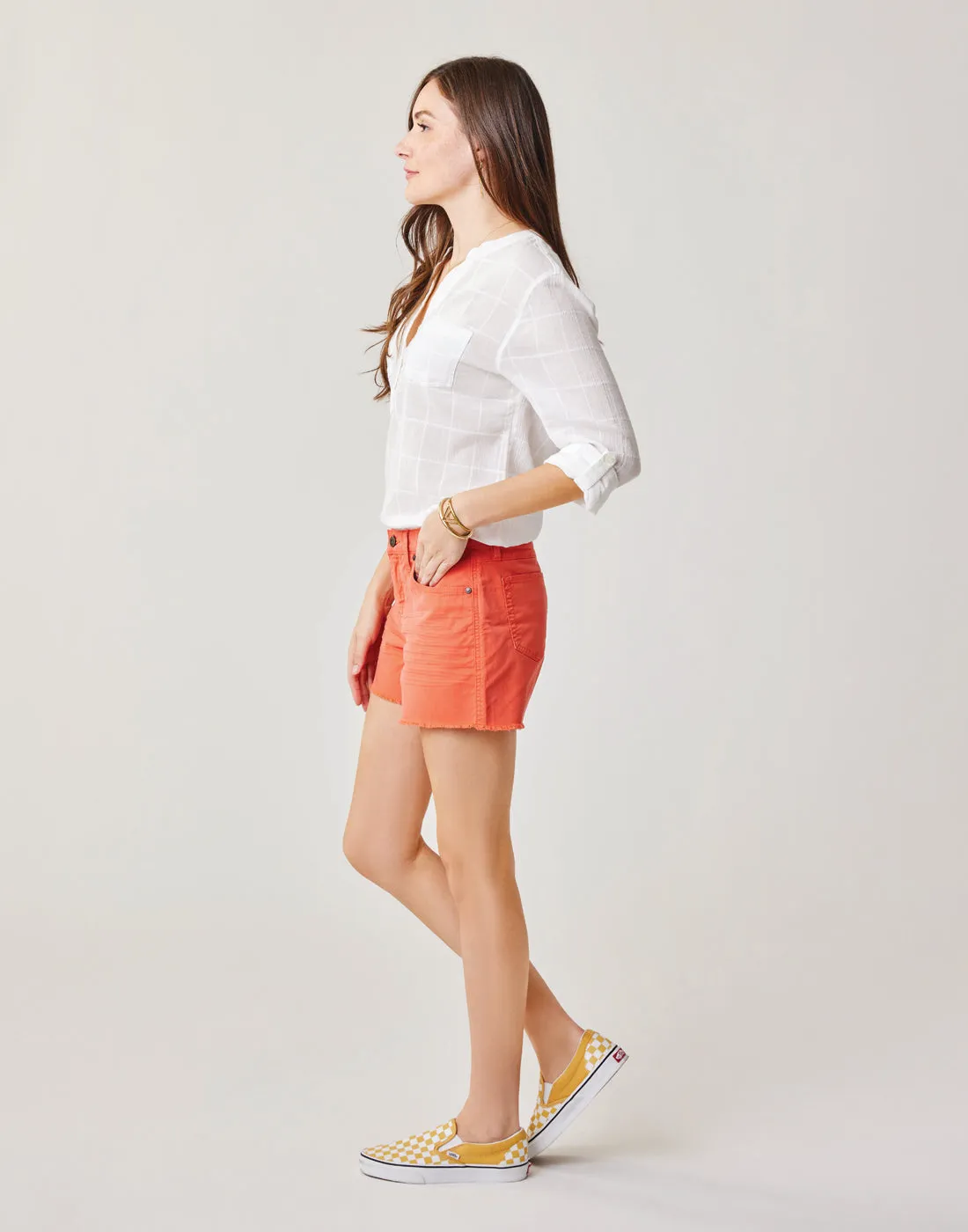 Oahu 4" Twill Short: Sunset sold by Carve Designs product image thumbnail 3