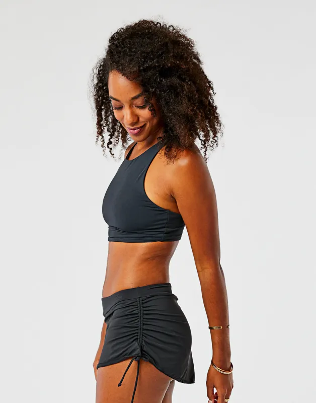 Hoku Swim Skirt: Black sold by Carve Designs