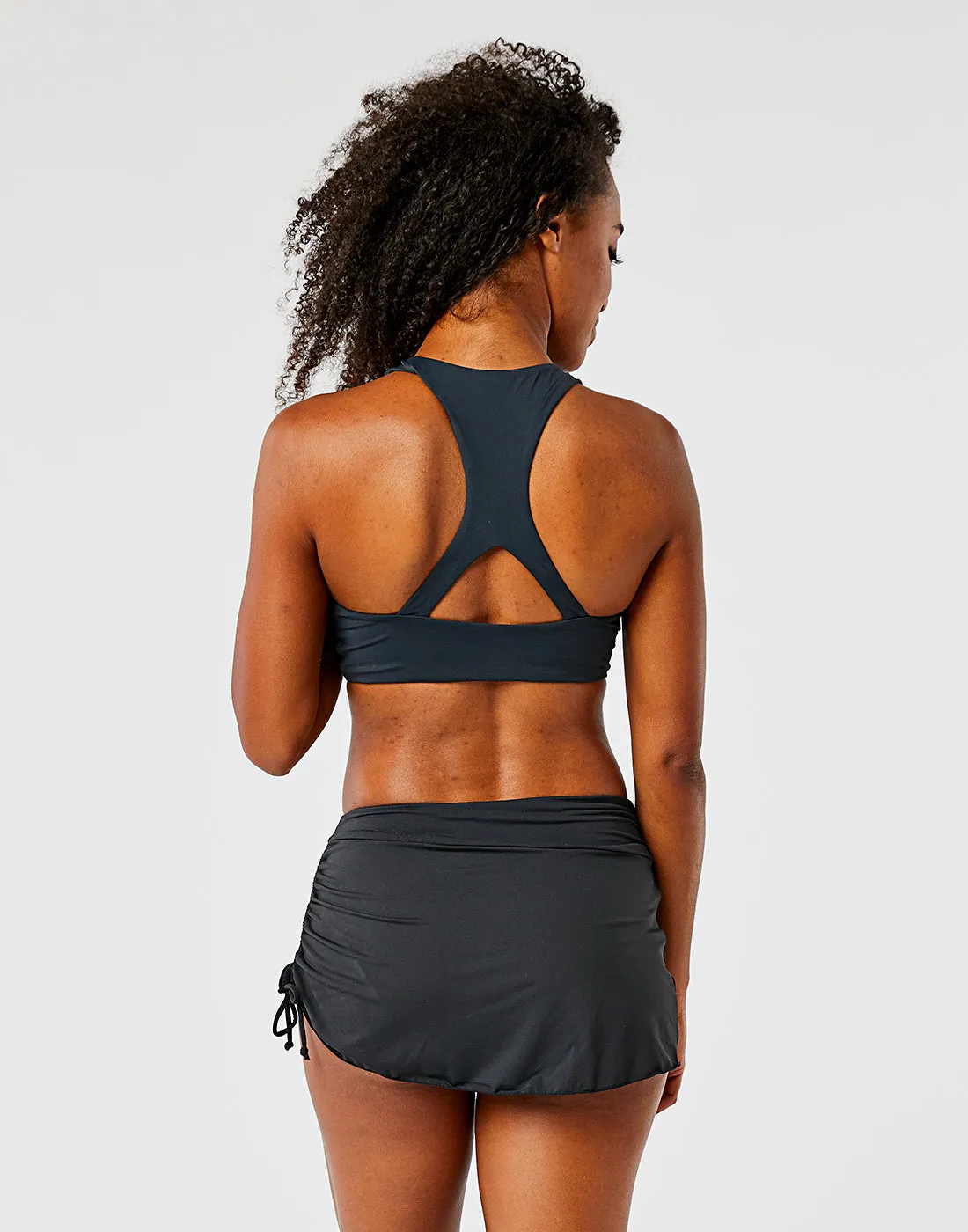 Hoku Swim Skirt: Black sold by Carve Designs product image thumbnail 3
