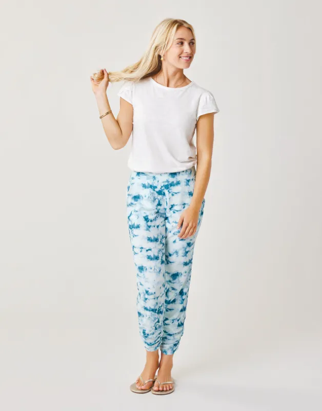 Avery Beach Pant: Hydro Tie Dye sold by Carve Designs