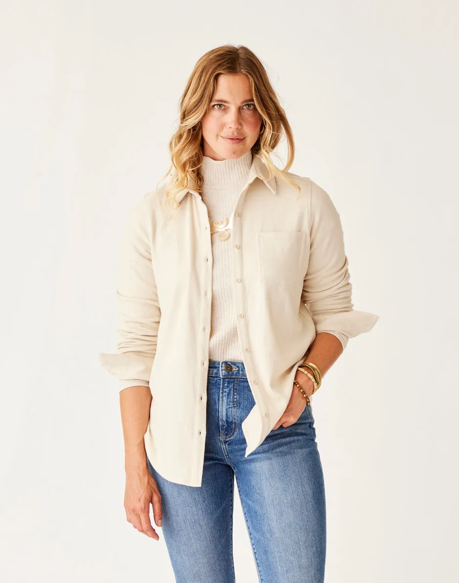 Fairbanks Supersoft Shirt: Cement Heather sold by Carve Designs product image thumbnail 2