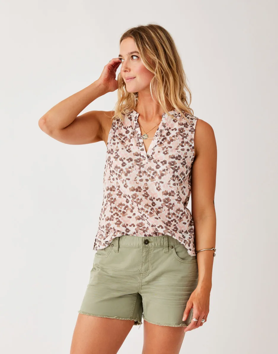 Oahu 4" Twill Short: Olive sold by Carve Designs product image thumbnail 4