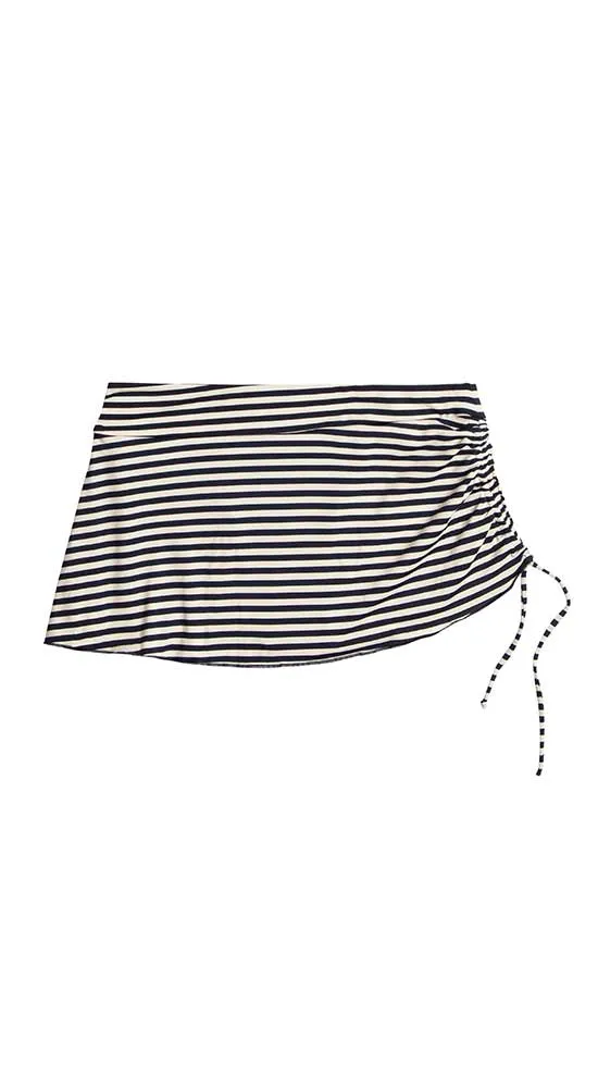 Hoku Swim Skirt: Navy Stripe - FINAL SALE sold by Carve Designs product image thumbnail 5