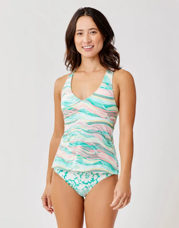 La Jolla Tankini: Solana sold by Carve Designs