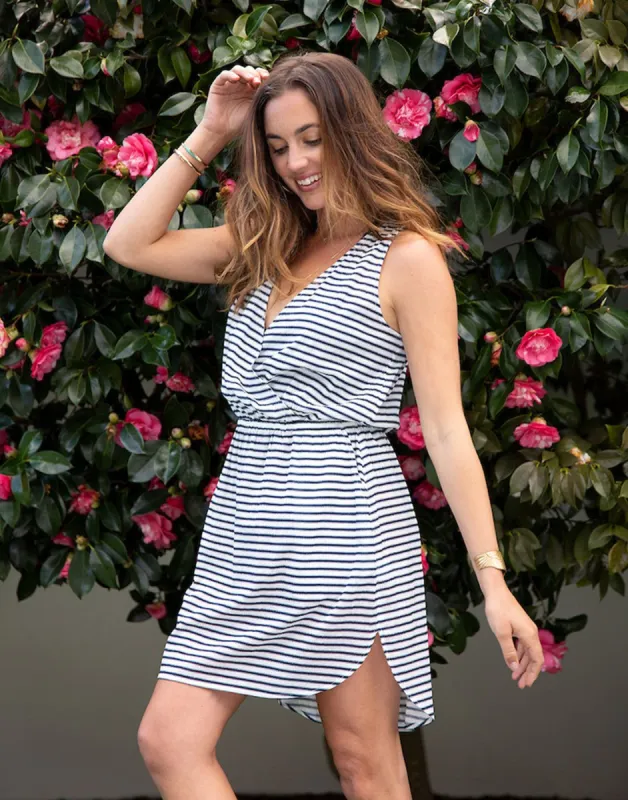 Coastal Cover Up: Dash Stripe - FINAL SALE sold by Carve Designs