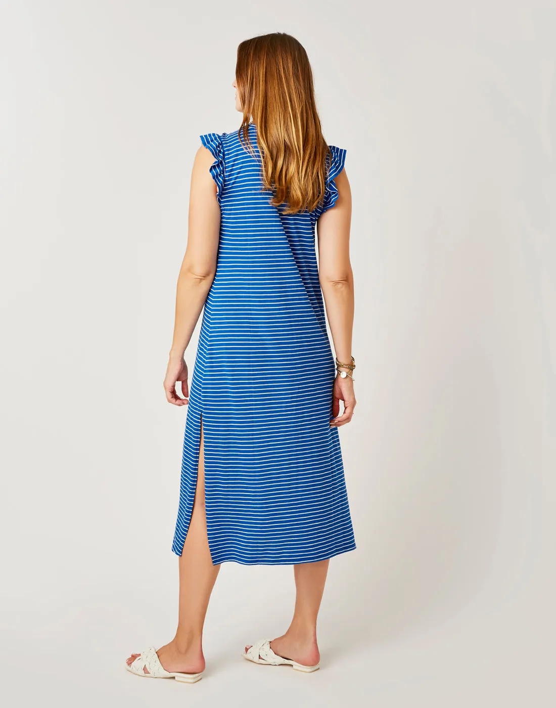 Maeve Dress: Royal Stripe - FINAL SALE sold by Carve Designs product image thumbnail 5
