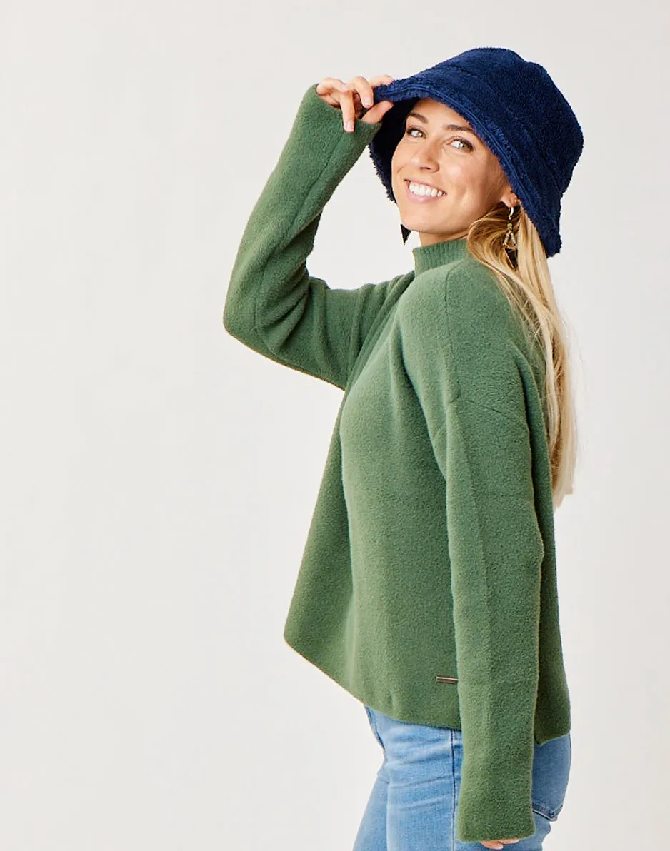 Olivia Plush Sweater: Cilantro sold by Carve Designs product image thumbnail 4