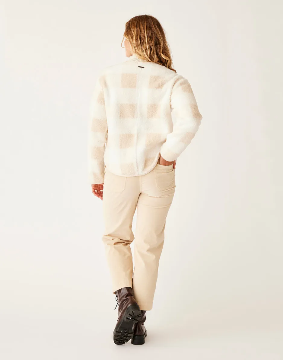Posie Boucle Jacket: Birch Plaid sold by Carve Designs product image thumbnail 5