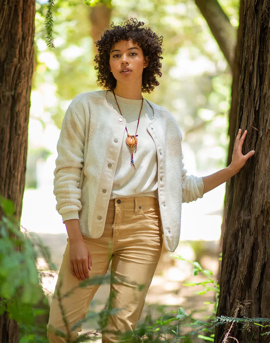 Posie Boucle Jacket: Birch Plaid sold by Carve Designs product image thumbnail 3