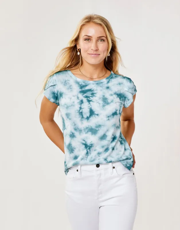 Mila Top: Hydro Tie Dye sold by Carve Designs