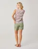 Oahu 6" Twill Short: Olive sold by Carve Designs