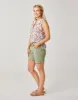Oahu 6" Twill Short: Olive sold by Carve Designs