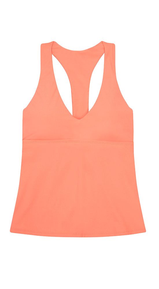 La Jolla Tankini: Coral Ribbed - FINAL SALE sold by Carve Designs product image thumbnail 4
