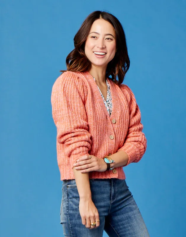 Tinsley Sweater: Terracotta Heather - FINAL SALE sold by Carve Designs