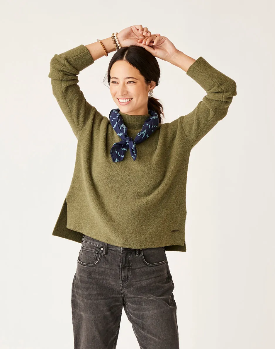 Olivia Plush Sweater: Fir Heather sold by Carve Designs product image thumbnail 4