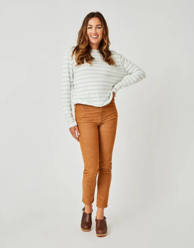 Lorena Top : Surfspray Mali Stripe - FINAL SALE sold by Carve Designs